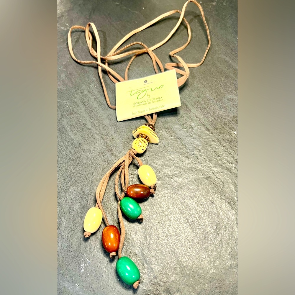 Tagua by Soraya Cedeno necklace